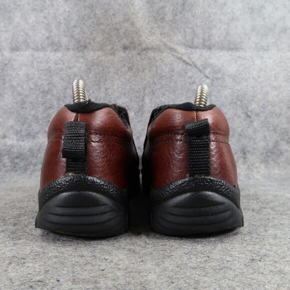 Roper Shoes Womens 7 Slip On Casual Moc Leather Performance Brown Work Comfort - Picture 5 of 15